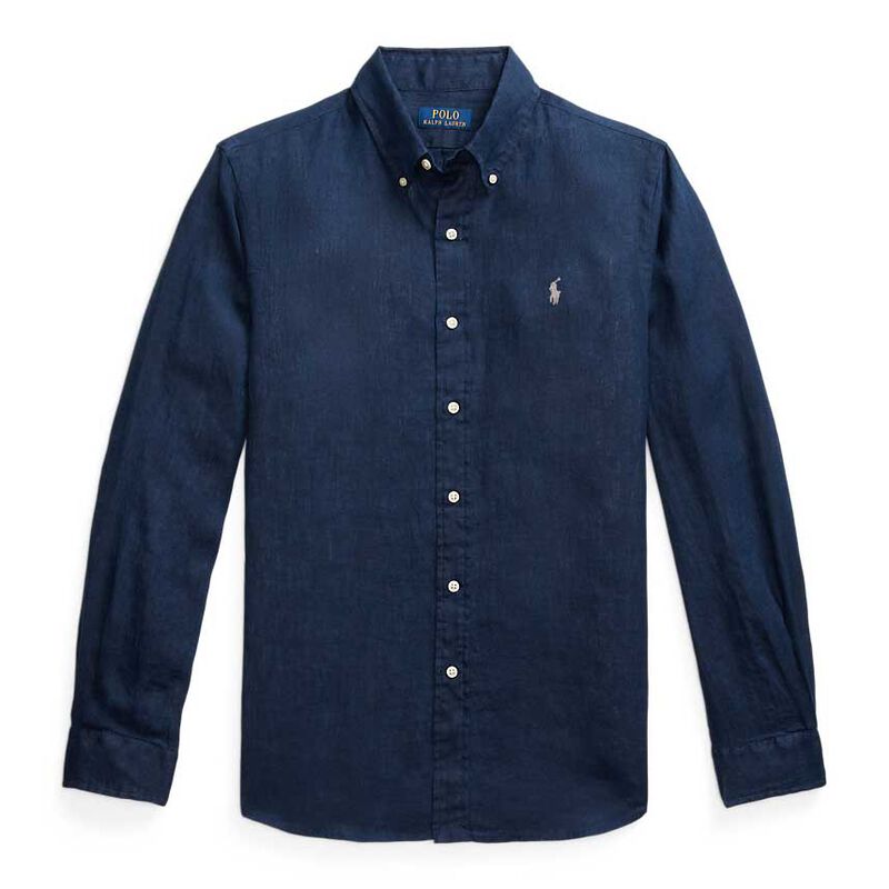 Polo Ralph Lauren Custom Fit Linen Shirt image number 2